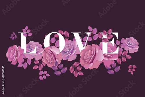 decorative roses template. ...