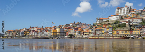 Panorama of the skyline of Porto