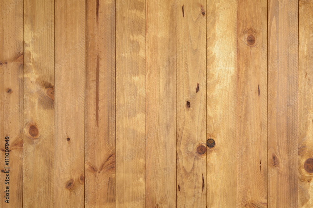 Fototapeta premium Textura de madera natural en láminas marrón