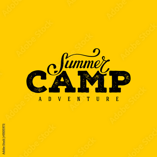 Summer camp yellow