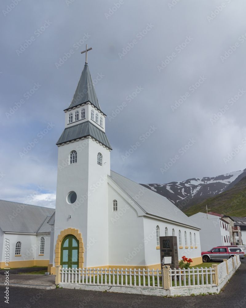 Church in Olafsfjordur
