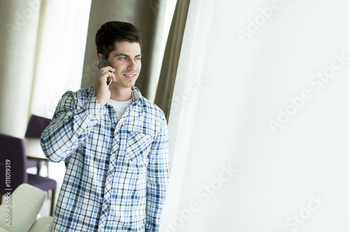 Man on a phone © BGStock72