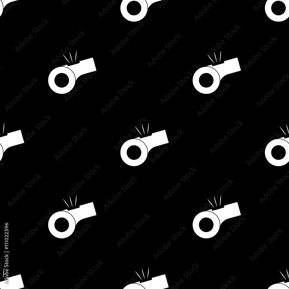 Obraz premium Whistle vector Icon