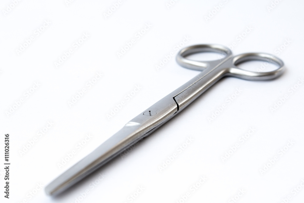 surgical instruments and tools including , forceps and tweezers White background surgical instruments and tools including , forceps and tweezers White background
