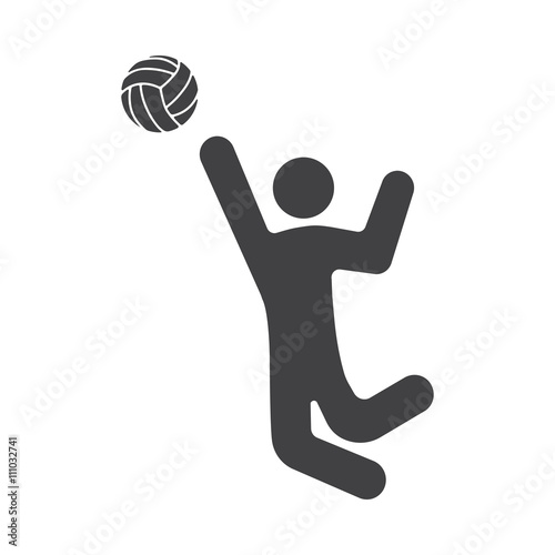 Volleyball Icon vector