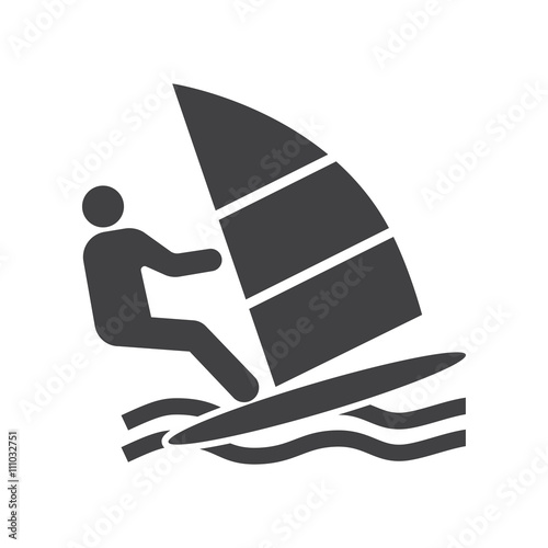 Windsurfing icon