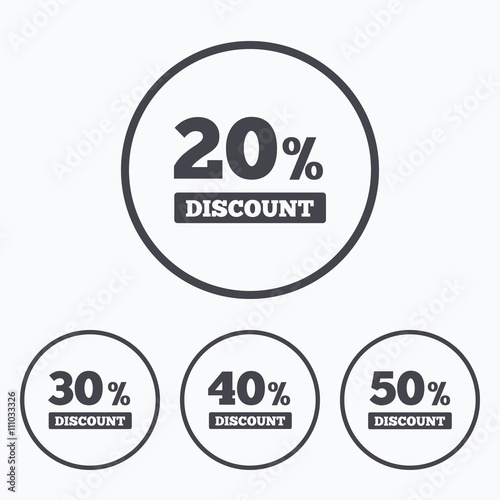 Wallpaper Mural Sale discount icons. Special offer price signs. Torontodigital.ca