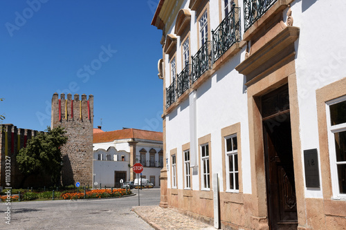 Castle and Casa do Alamo, Alter Do Chao, Beiras region, Portugal photo