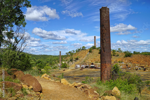 Historic Chillagoe smelter photo