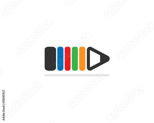 Pencil Vector Icon Logo