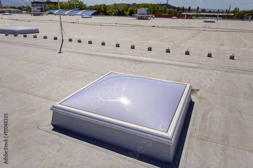 Foto Building roof top details