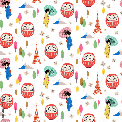 Colorful Japan travel collections