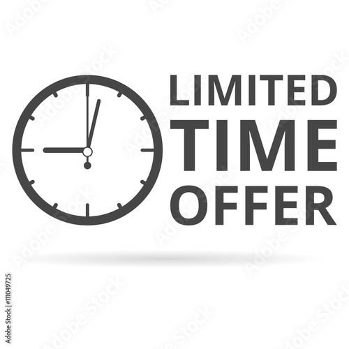 Limited time offer icon