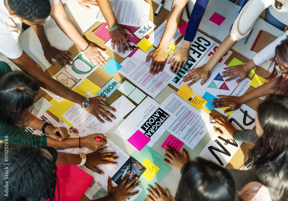 Obraz premium Plan Creative Class Library Student Teacher Ideas Concept