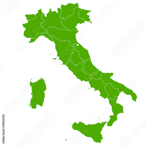 イタリア 地図 国 アイコン