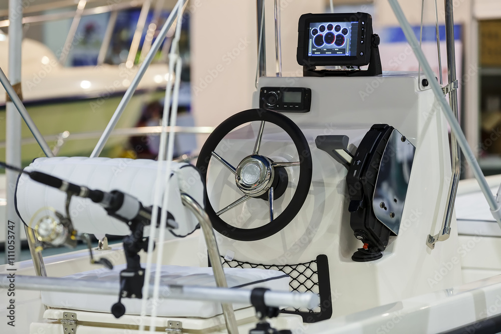 boat steering wheel