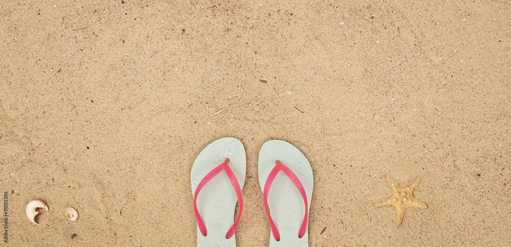 Fototapeta premium Beach background hero header image