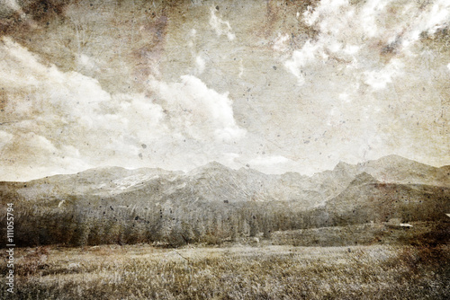 Fototapeta Naklejka Na Ścianę i Meble -  Tatry mountains