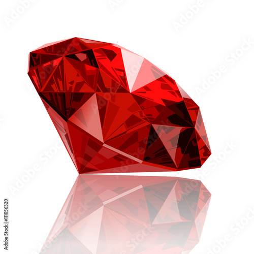 realistic vector ruby