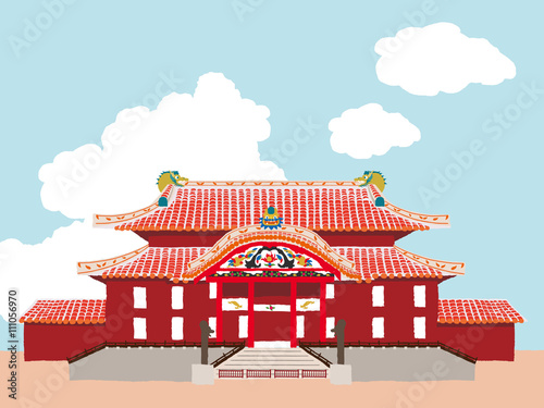 Shuri Castle in Okinawa