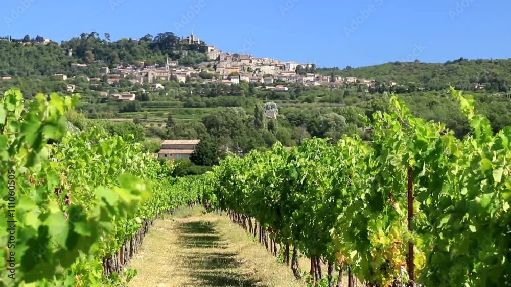 Bonieux et les vignobles du Lubéron Bonieux et les vignobles du Lubéron