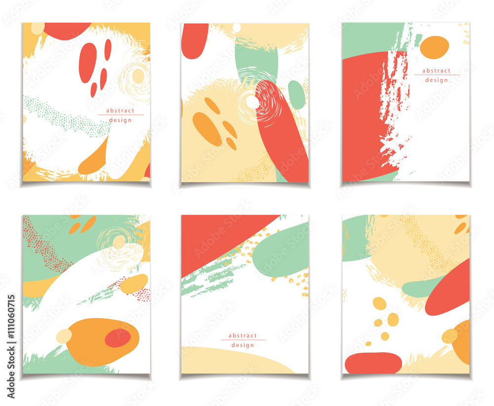 summer abstract template