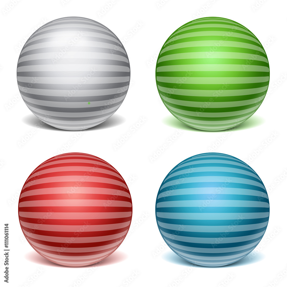 Sphere glass template
