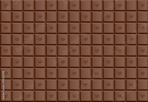 chocolate background illustrated vector 