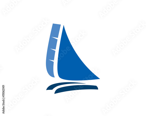 Stampa su Tela Catamaran, Yacht and Boat