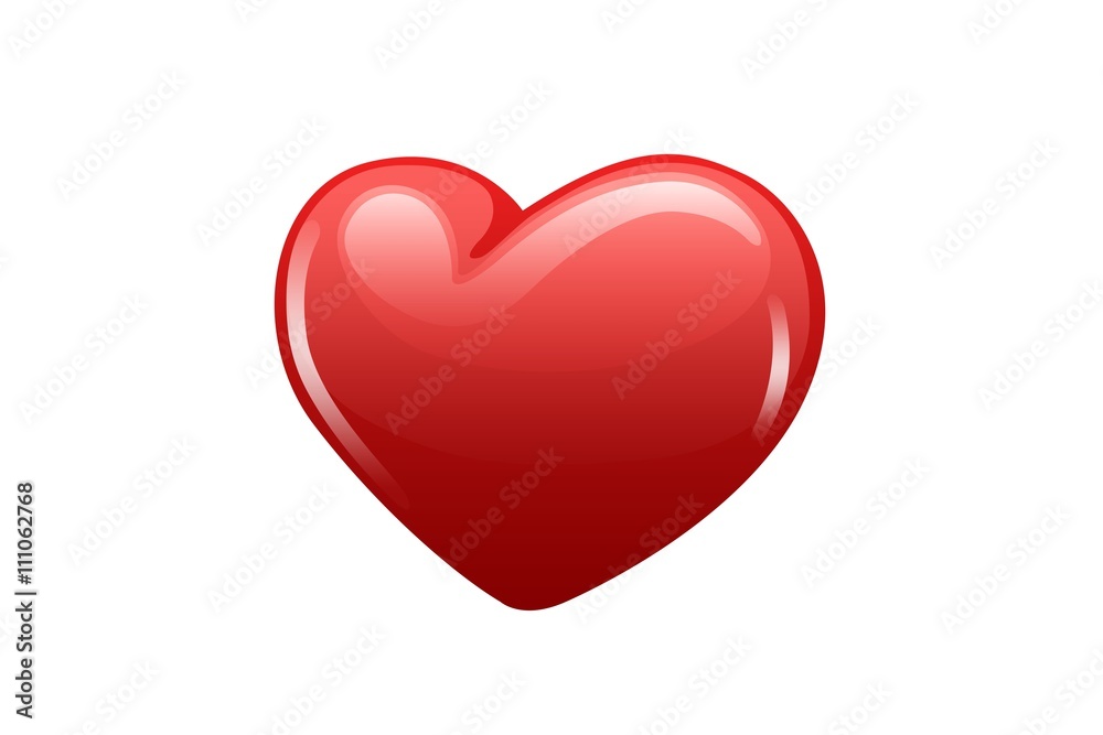 Composite image of red heart Composite image of red heart