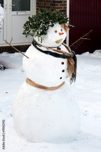 Winter scene in East Grinstead photo