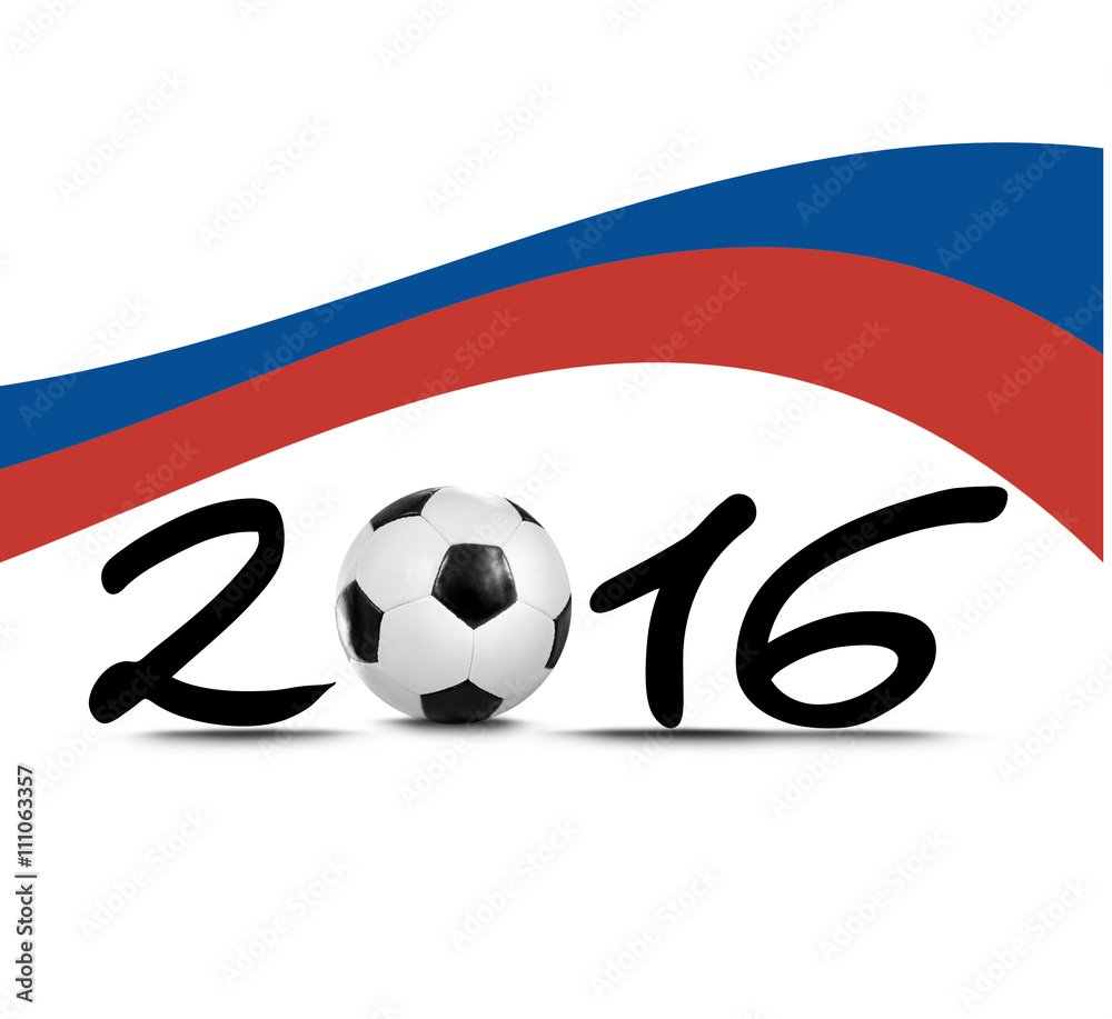 Fußball 2016 StockIllustration Adobe Stock