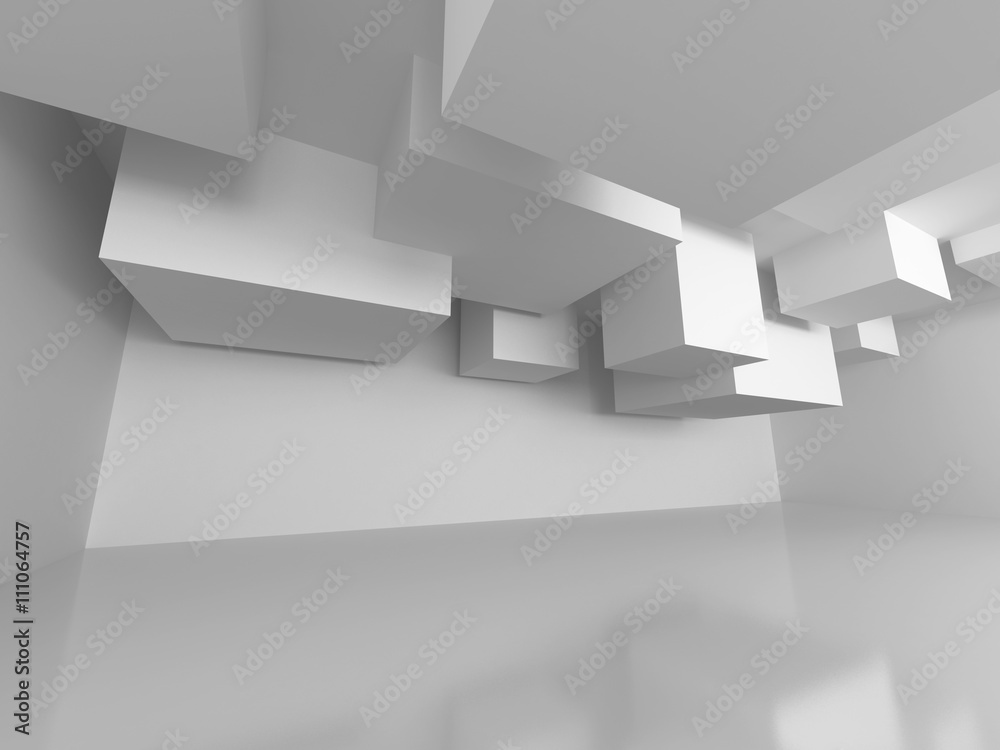 Abstract Architecture Modern Empty Room Interior Background Abstract Architecture Modern Empty Room Interior Background