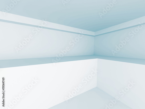 White Abstract Architecture Interior Background