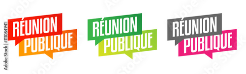 Réunion publique