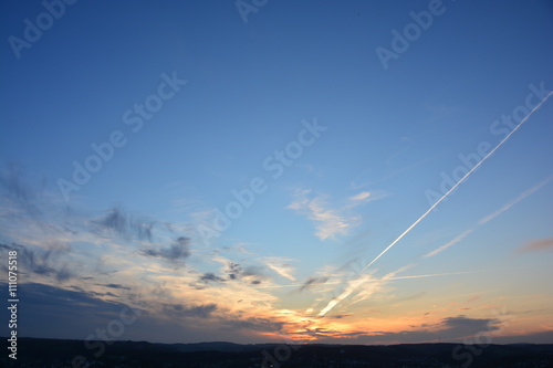 Sonnenuntergang über Siegen photo