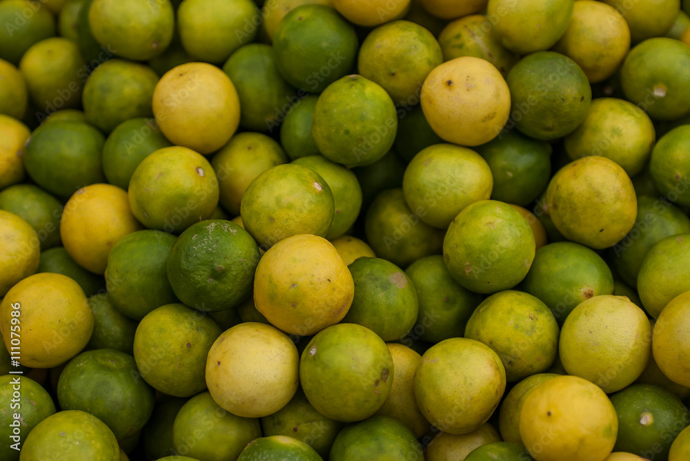 Yellow-green lime