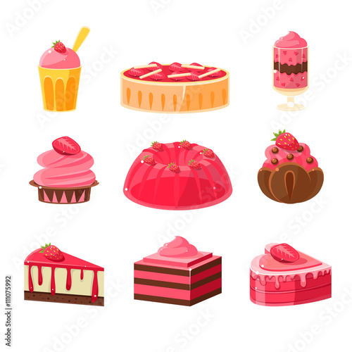 Strawberry Sweets Set