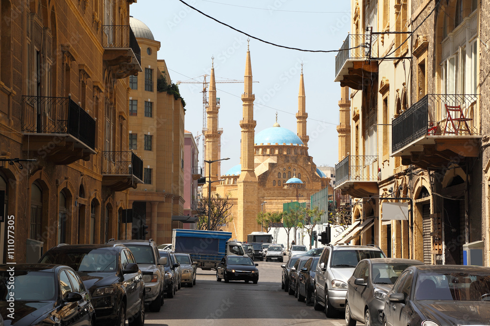 Beirut, looking from Gemmayze towards downtown