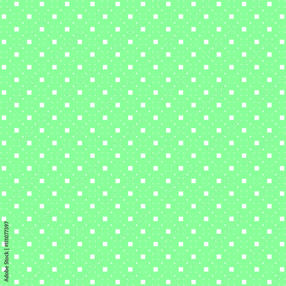 Green seamless geometric pattern. Background vector illustration