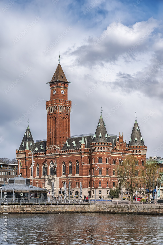 Helsingborg Town Hall in Sweden
