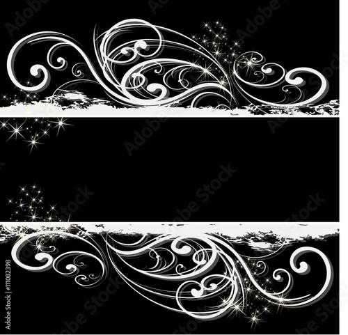 arabesque vintage blanc