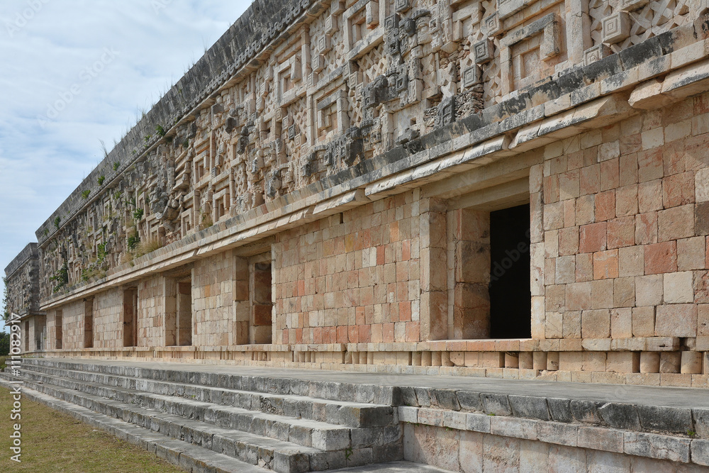 Governor's Palace - Uxmal, Yucatan Peninsula, Mexico.