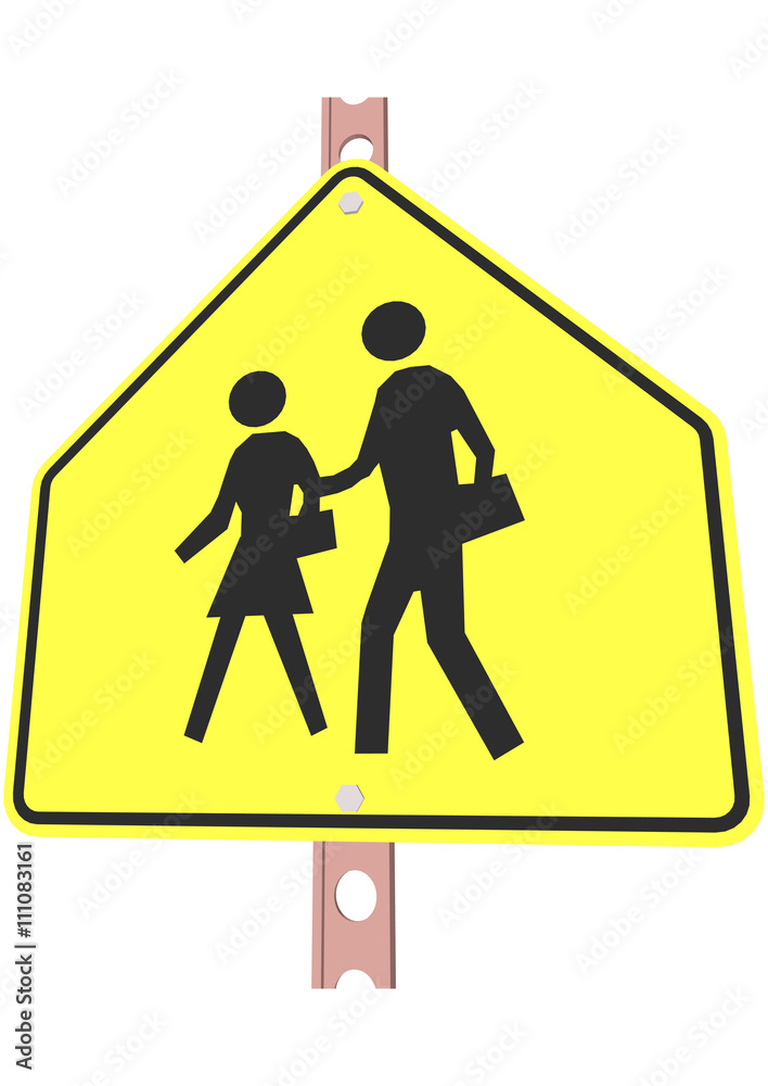Traffic Sign School Traffic Sign School