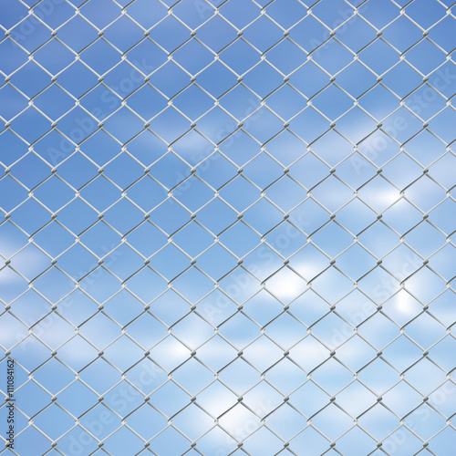 Wire Fence Against Sky