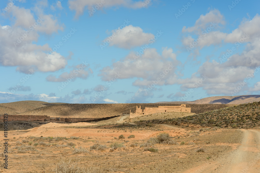 Fototapeta premium Fort Bou Jerif in Morocco