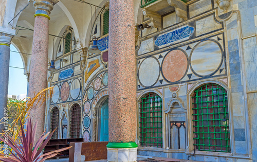 The Al-Jazzar mosque's entrance photo