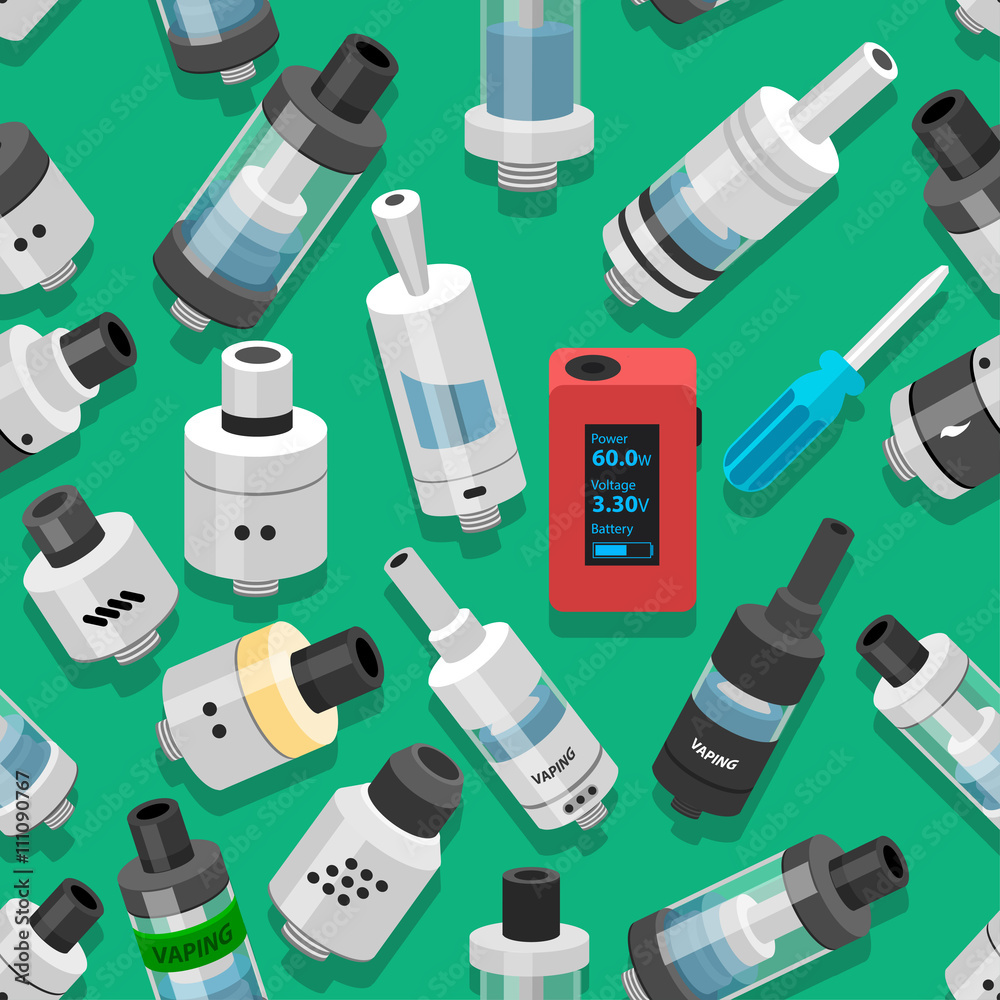 seamless vector background vaping atomizer electronic cigarette seamless vector background vaping atomizer electronic cigarette