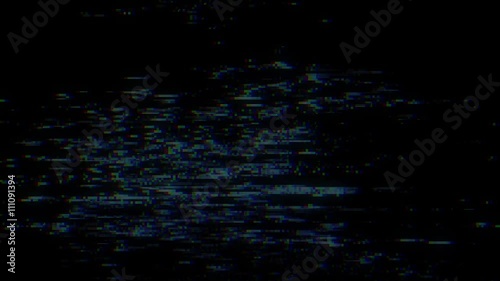 Bad TV Glitch in Motion
