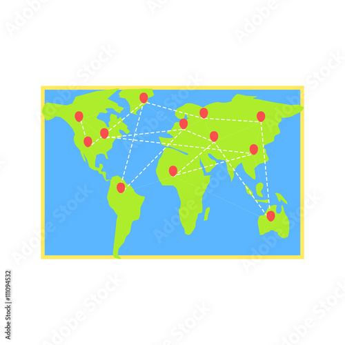 Logistics Destination Map